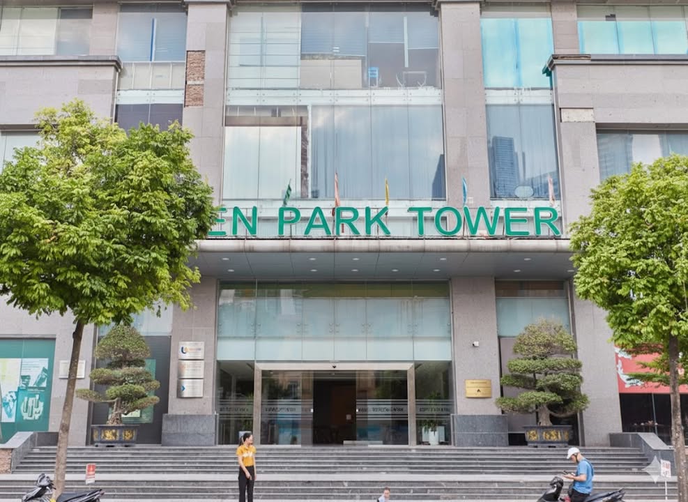 Cho thuê văn phòng Green Park Tower Cầu Giấy 200m² giá 280.000đ/m² - Không gian làm việc lý tưởng!
