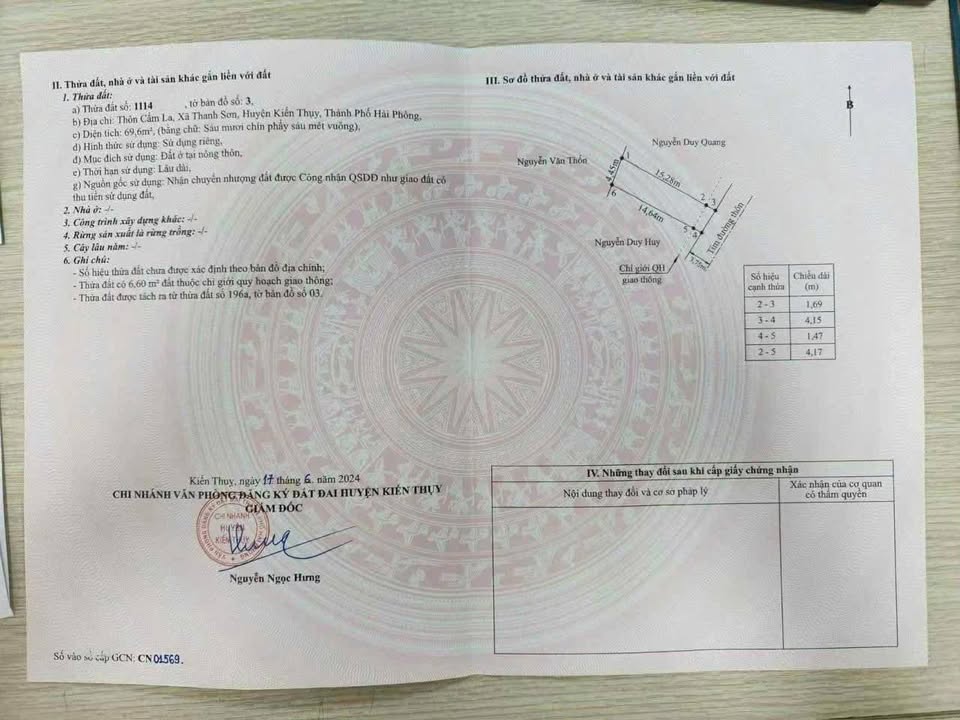 Đất nền mặt đường Cẩm La, Thanh Sơn, 70m² giá 2.7 tỷ - Đầu tư sinh lời!