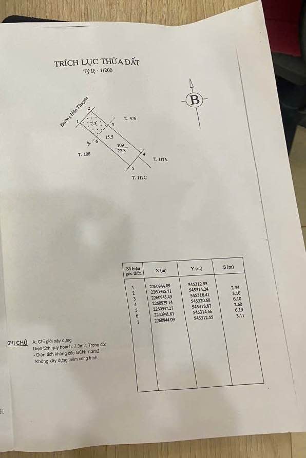 Nhà mặt đường Hàn Thuyên, Nam Định 22.8m² giá 1.8 tỷ - Vị trí kinh doanh đắc địa!