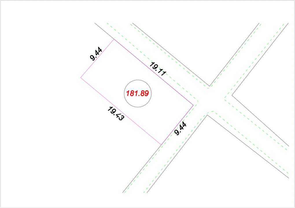 Đất nền lô góc 181.89m² tại Xóm Sào Nam, Xuân Hòa, Nam Đàn – Giá chỉ 2 tỷ