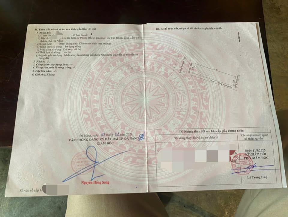 Đất nền mặt tiền đường Trừ Văn Thố, Đà Nẵng 100m² giá 5.1 tỷ - Thương lượng ngay!