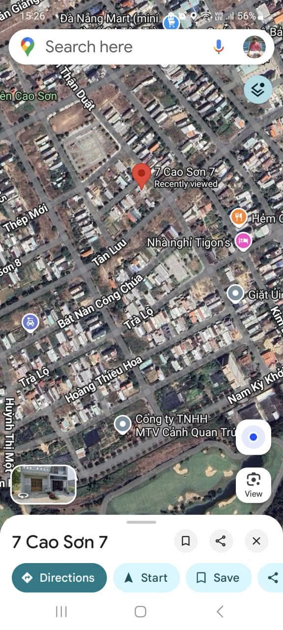 Đất nền mặt tiền Cao Sơn 7, Ngũ Hành Sơn 180m² giá 9.1 tỷ - Vị trí đắc địa đầu tư!