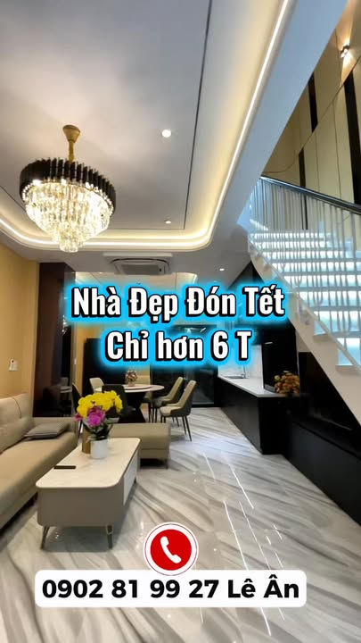Nhà phố Phạm Văn Chiêu, Gò Vấp, 52m² giá 6.9 tỷ - Tặng nội thất cao cấp!
