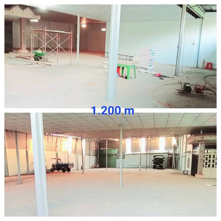 Kho xưởng cho thuê Phú An Bến Cát 1200m² giá chỉ 50 triệu/tháng - Phù hợp cho nhiều ngành nghề