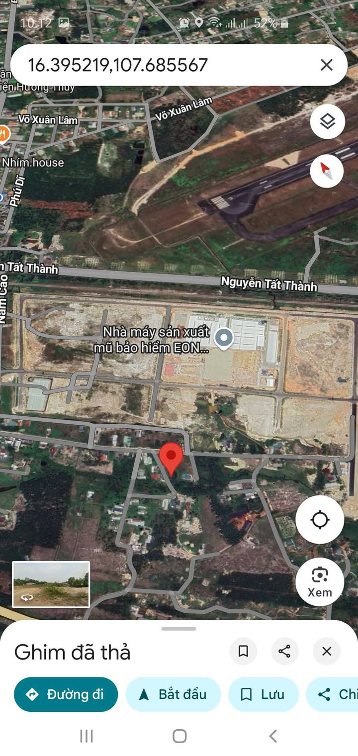 Đất thổ cư Phú Bài 100m² giá 600 triệu - Đầu tư sinh lời ngay!