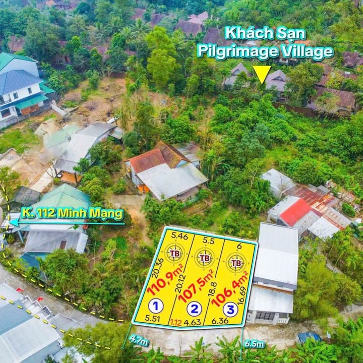 Đất nền liền kề Kiệt 112 Minh Mạng, Thủy Xuân, 106m² giá 1.5 tỷ - Đầu tư sinh lời!