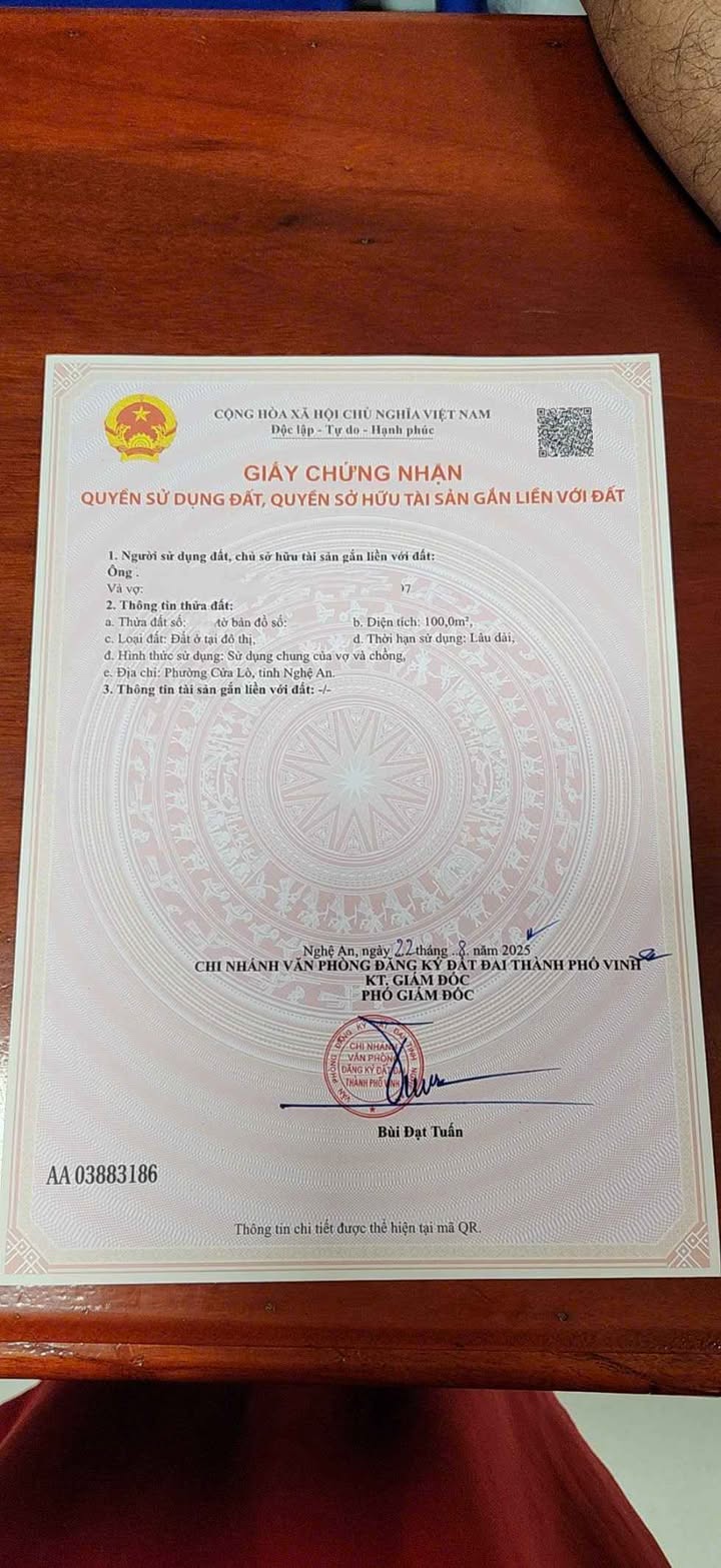 Đất nền Cửa Lò, Nghệ An 100m² giá 2.2 tỷ - Đầu tư sinh lời ngay!