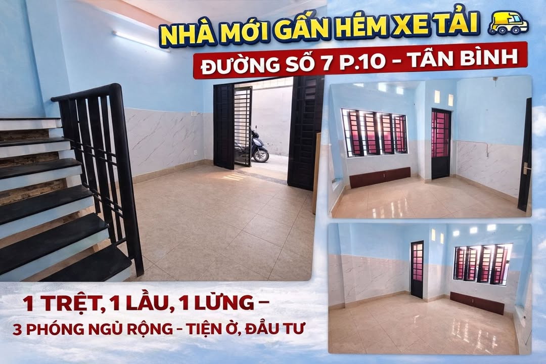 Nhà hẻm an ninh đường số 7, Tân Bình 37m² giá 4.79 tỷ - Đầu tư sinh lời hấp dẫn!