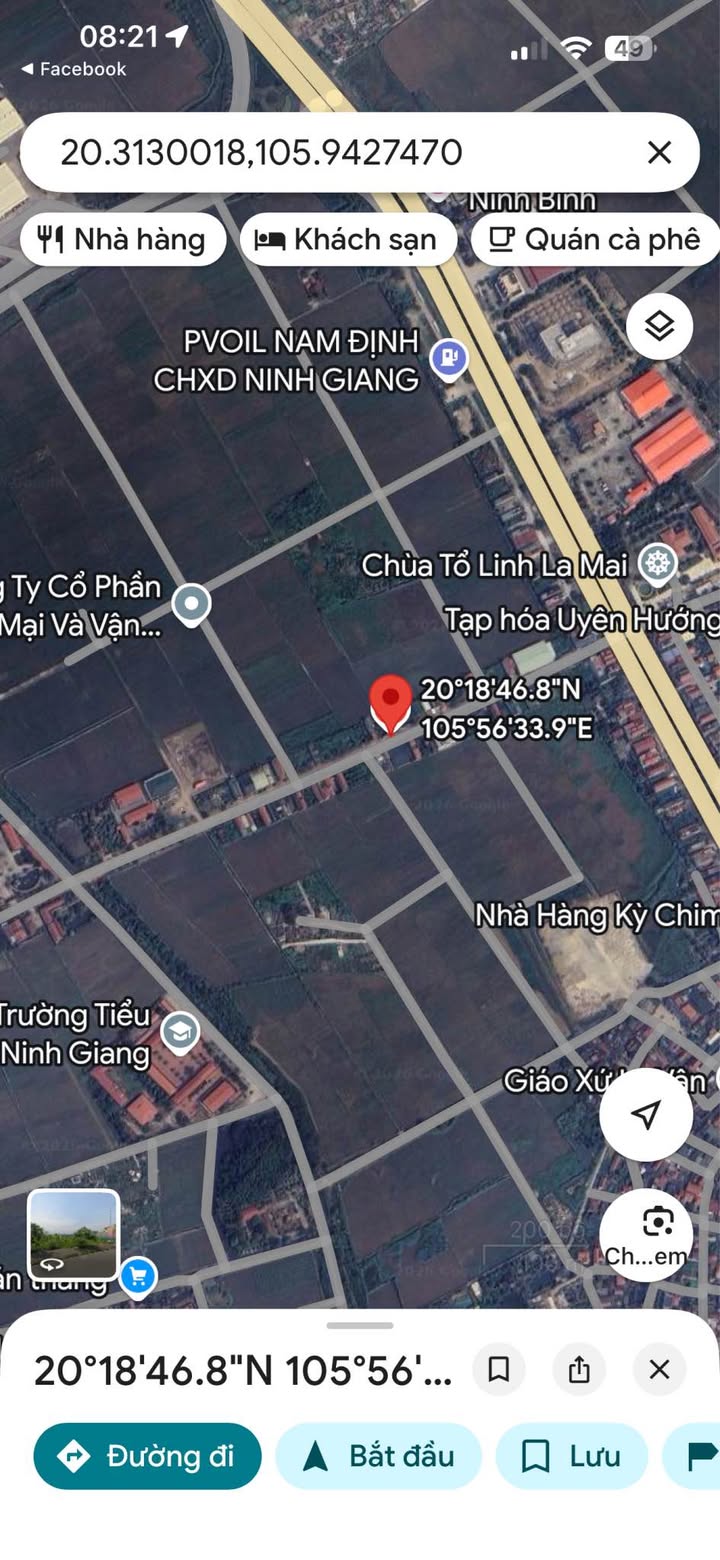 Lô đất trục chính Ninh Giang 100m² giá 4 tỷ - Đầu tư sinh lời ngay!