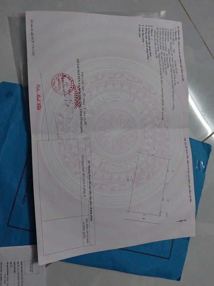 Đất nền hẻm Lưu Bình Quán P9 TP. Vĩnh Long 58m² giá 560 triệu - Sổ hồng chính chủ