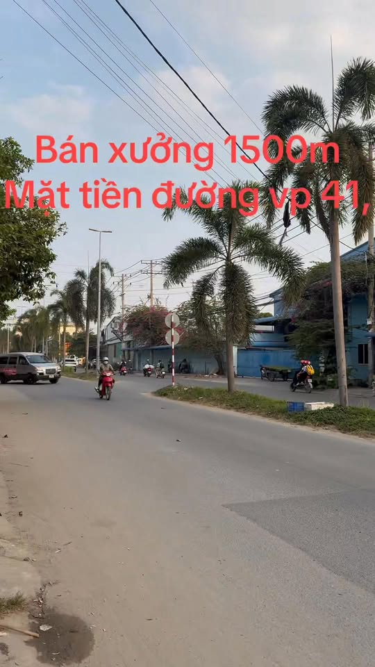 Xưởng văn phòng 41 Quốc lộ 13 - 1500m² giá 37 tỷ - Cơ hội đầu tư hiếm có!