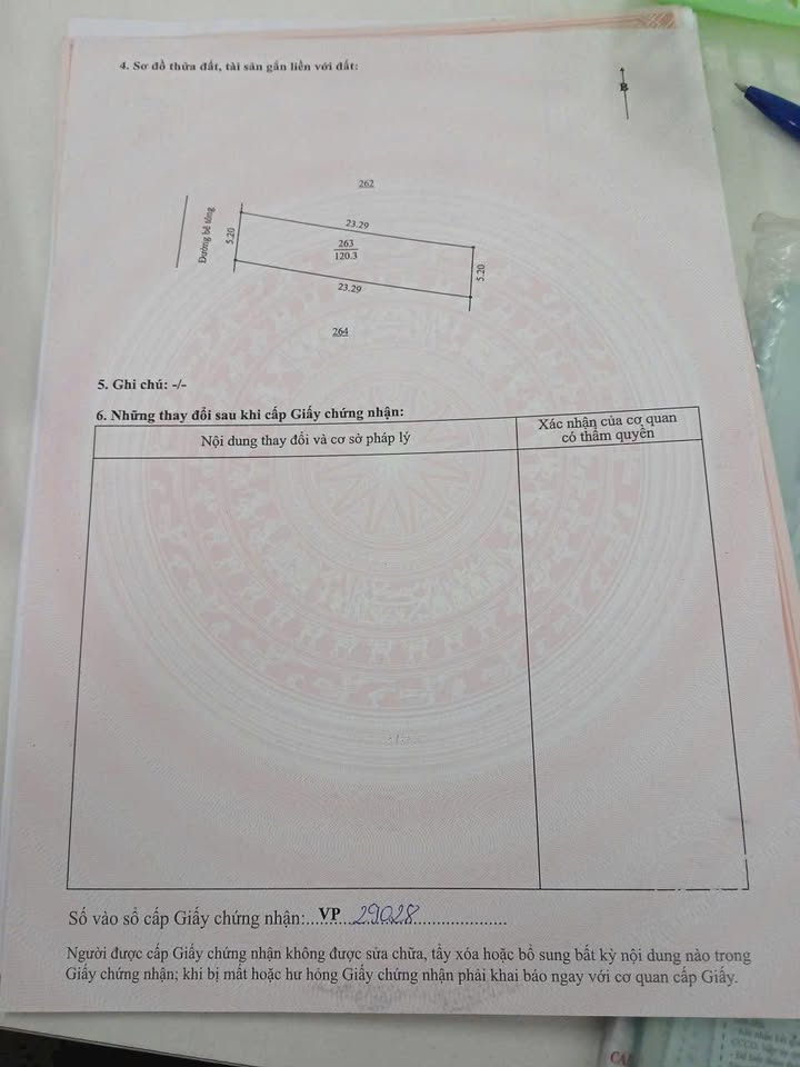 Đất nền Hòa Tiến, 120m² giá chỉ 1 tỷ - Sổ hồng chính chủ, vị trí đẹp!