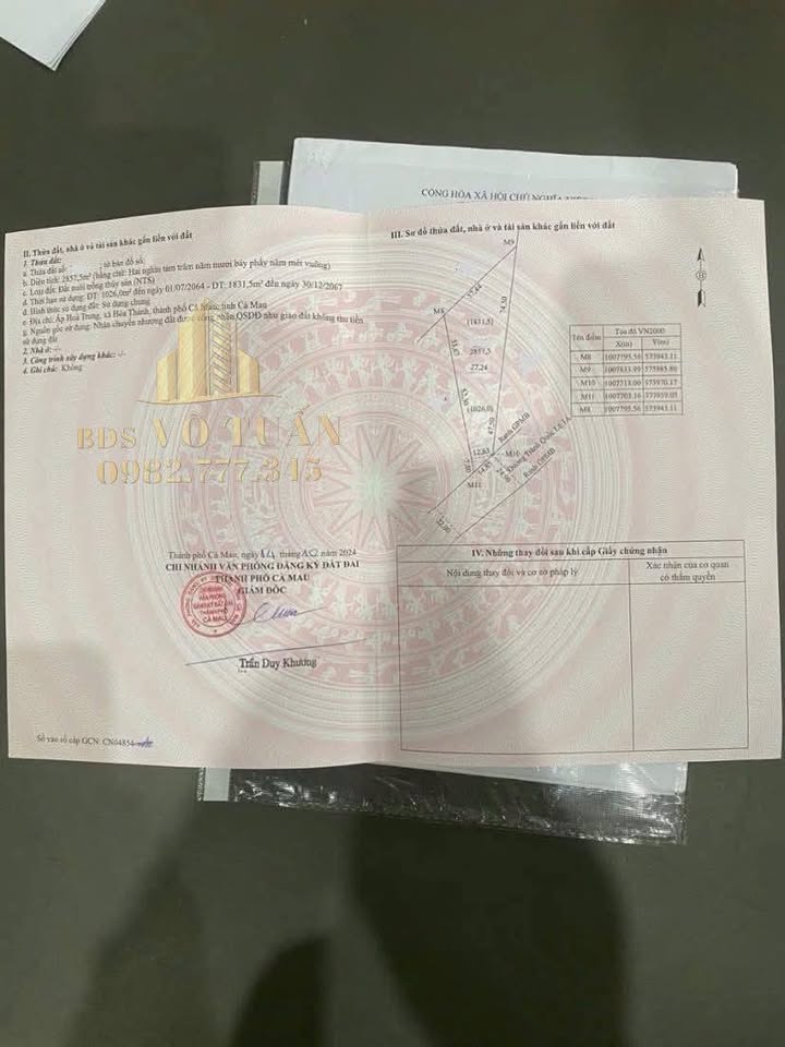 Đất Vườn 2800m² Tuyến Tránh QL1A, Cà Mau - Cơ Hội Đầu Tư Sinh Lời