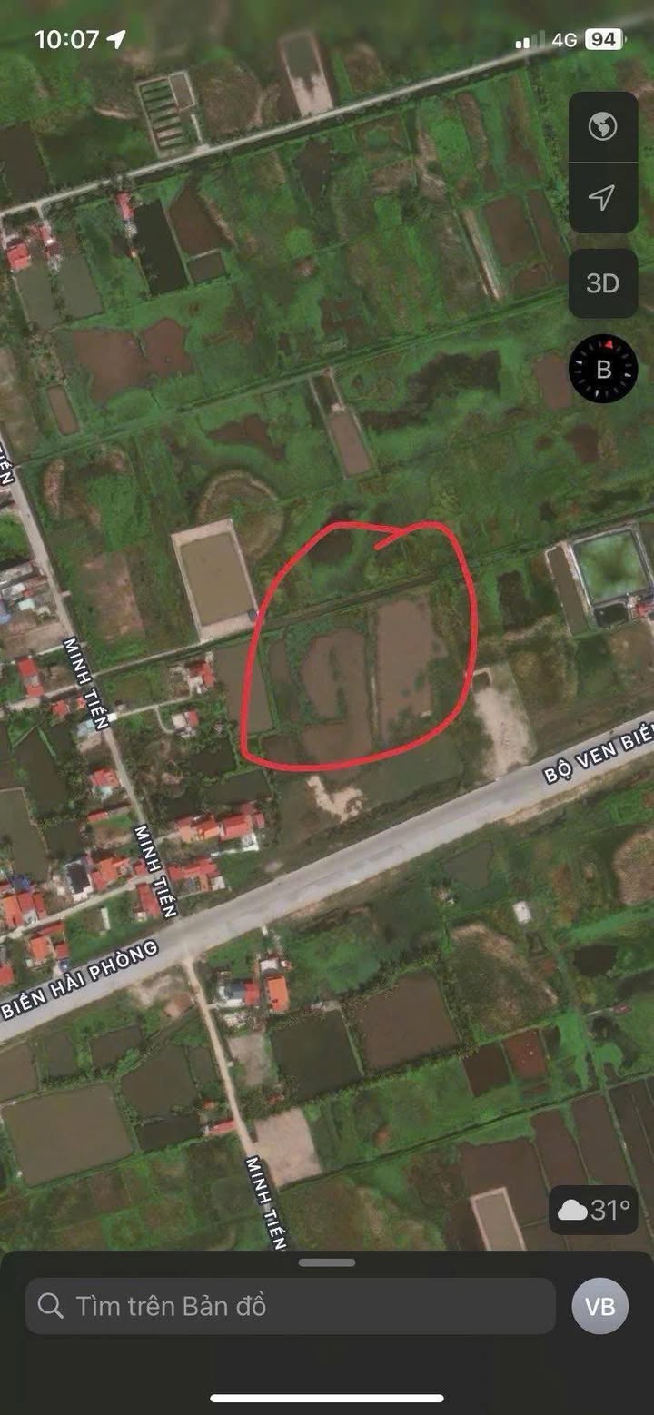 Đất nông nghiệp 6 sào tại Minh Đức, Đồ Sơn, Hải Phòng - Sổ đỏ chính chủ!