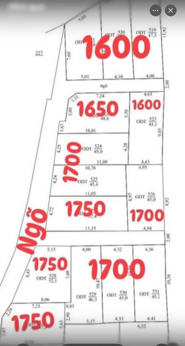 Đất nền Vị Xuyên Nam Định 50m² chỉ 1.6 tỷ - Đầu tư sinh lời ngay!