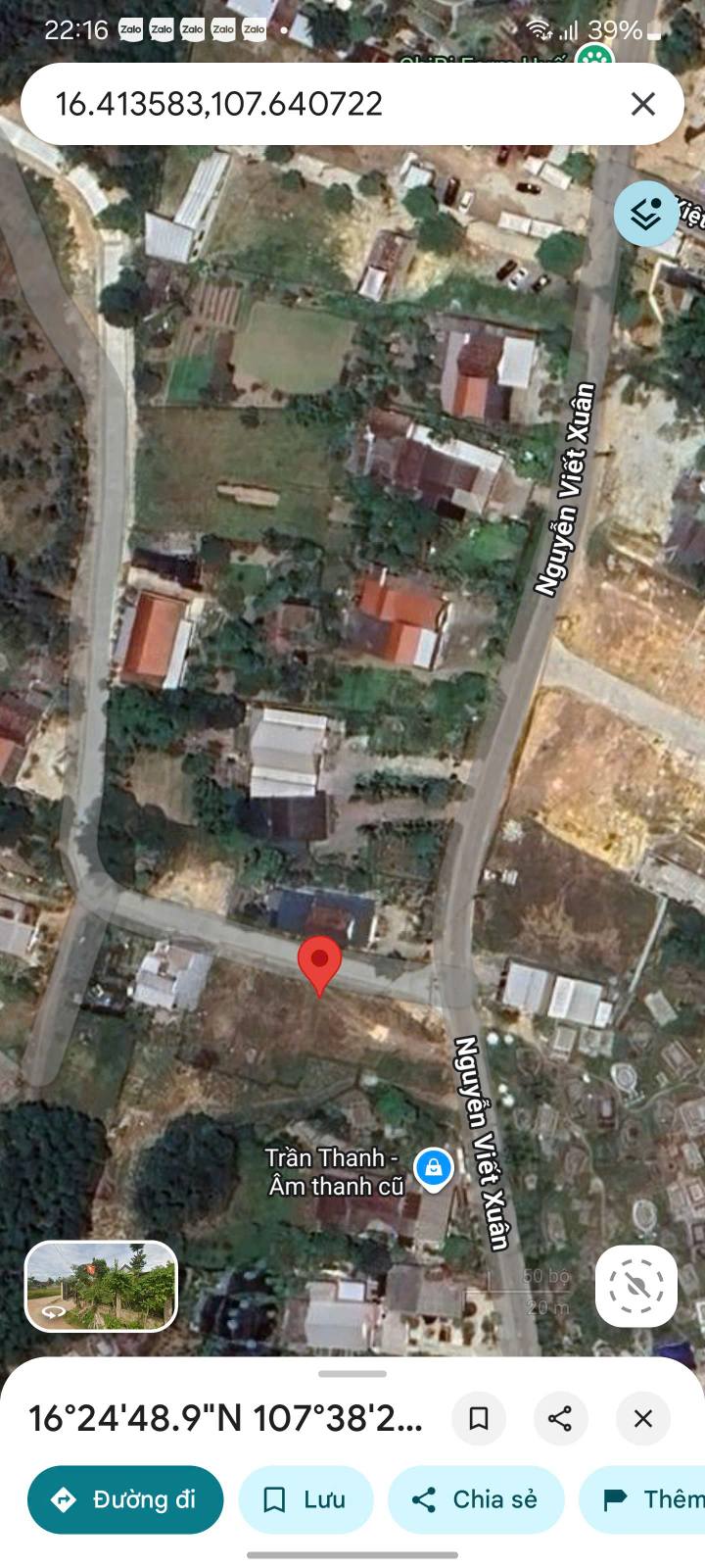 Đất nền 106m² Nguyễn Viết Xuân - Gần ChiBi Farm - Giá chỉ 1 tỷ VND