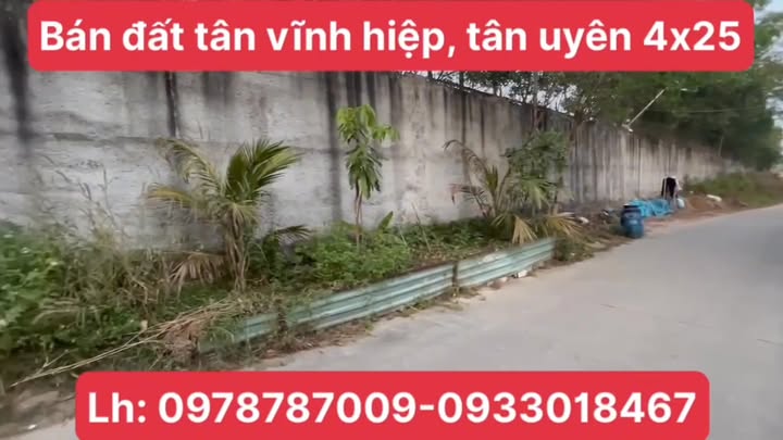 Đất nền Vành Đai KCN Tân Vĩnh Hiệp 100m² chỉ 1.59 tỷ - Sổ riêng chính chủ!