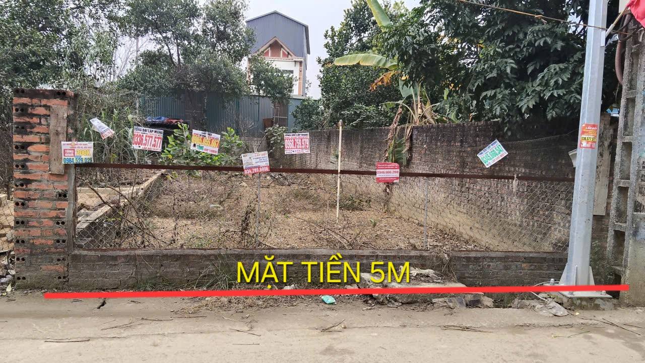 Bán đất Thạch Thất 110m² sổ đỏ riêng - Sẵn sàng xây nhà, đầu tư sinh lời