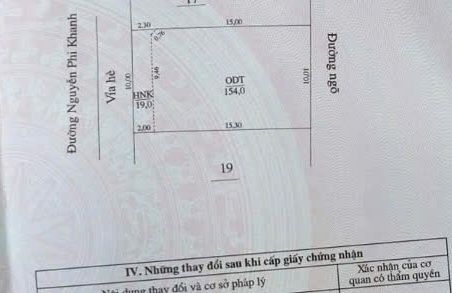 Đất Vàng Mặt Tiền Nguyễn Phi Khanh 154m² - Vị Trí Kinh Doanh Đắc Địa Lạng Sơn