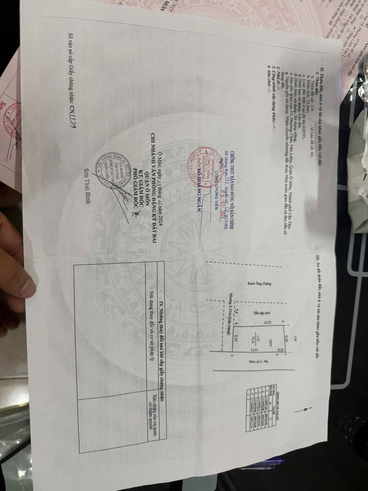 Nhà mặt tiền lộ ô tô tại Châu Văn Liêm, Quận Ô Môn, 117m² - Kinh doanh sinh lời