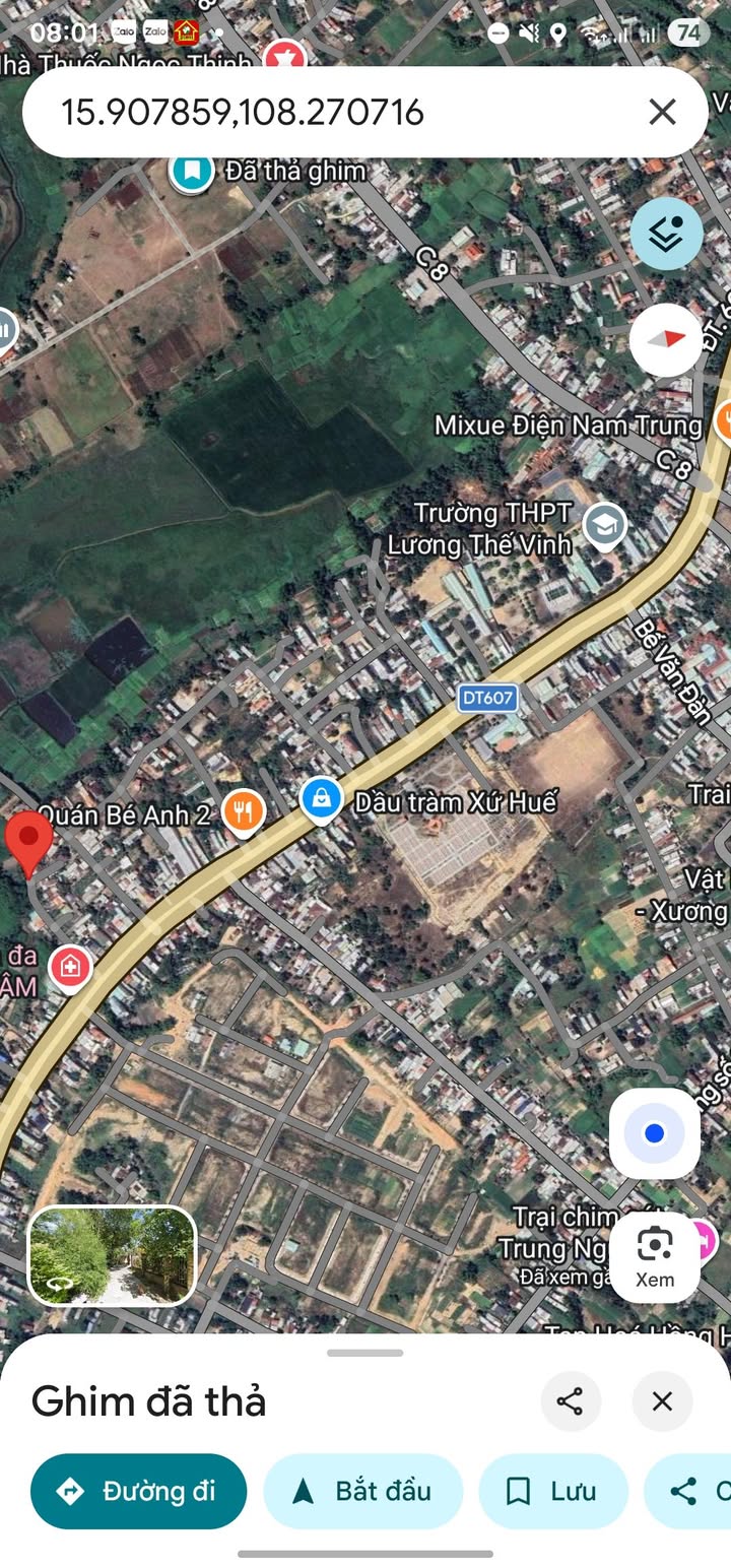 Đất Nền Điện Nam Trung 127m² - Sổ Đỏ Chính Chủ, Giá 1.55 Tỷ Bán Gấp