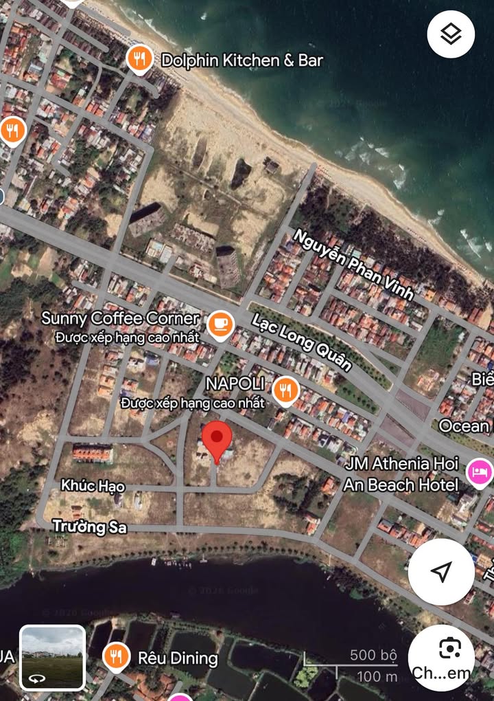 Đất nền Cẩm An 187m² giá 7.125 tỷ - Gần biển An Bàng chỉ 500m!