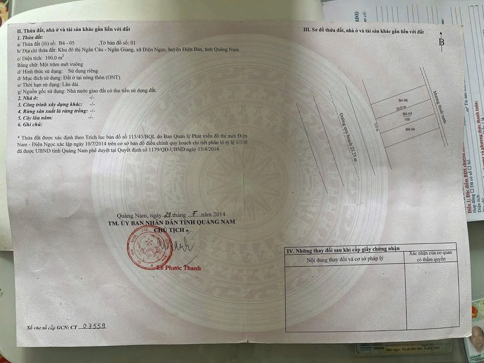 Đất Nền KĐT Ngân Câu - Ngân Giang 100m² Giá 3 Tỷ - Sổ Hồng Sẵn Sàng