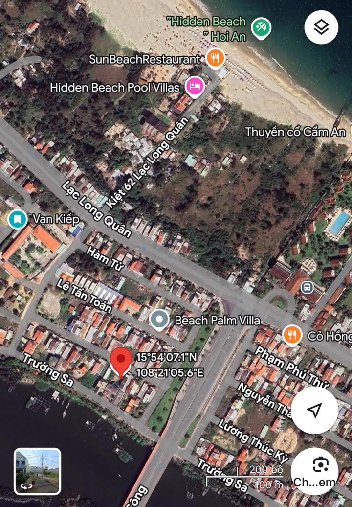 Đất nền làng chài Cẩm An 100m² giá 3.9 tỷ - Cơ hội đầu tư tuyệt vời!