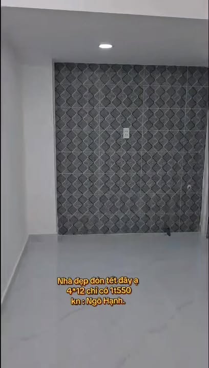 Nhà đẹp 48m² Gò Vấp - Hướng Bắc, 1.55 Tỷ