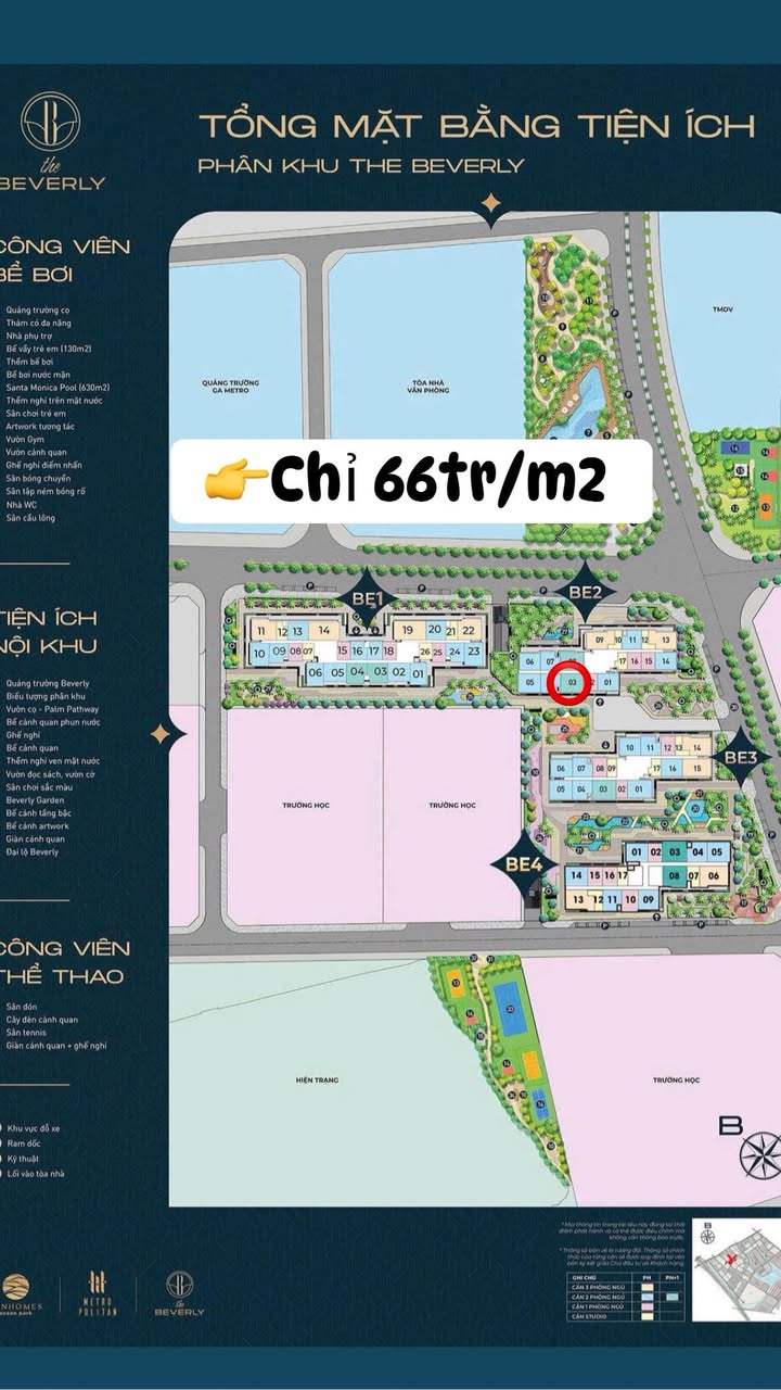 Căn hộ Vinhomes Ocean Park 78,3m² giá 5,2 tỷ - HĐMB hấp dẫn!