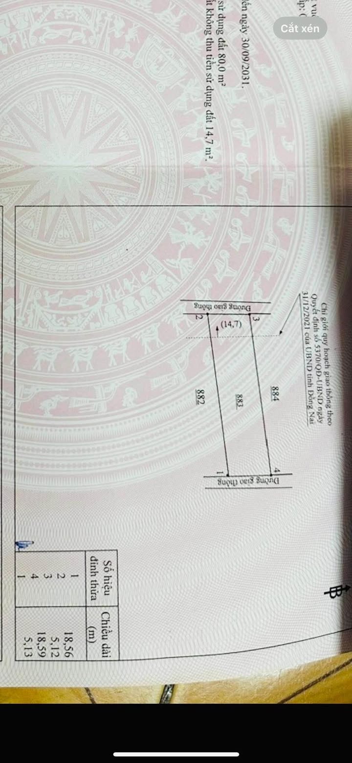 Đất nền xã Gia Kiệm, Đồng Nai 96m² giá 830 triệu - Sổ hồng chính chủ!