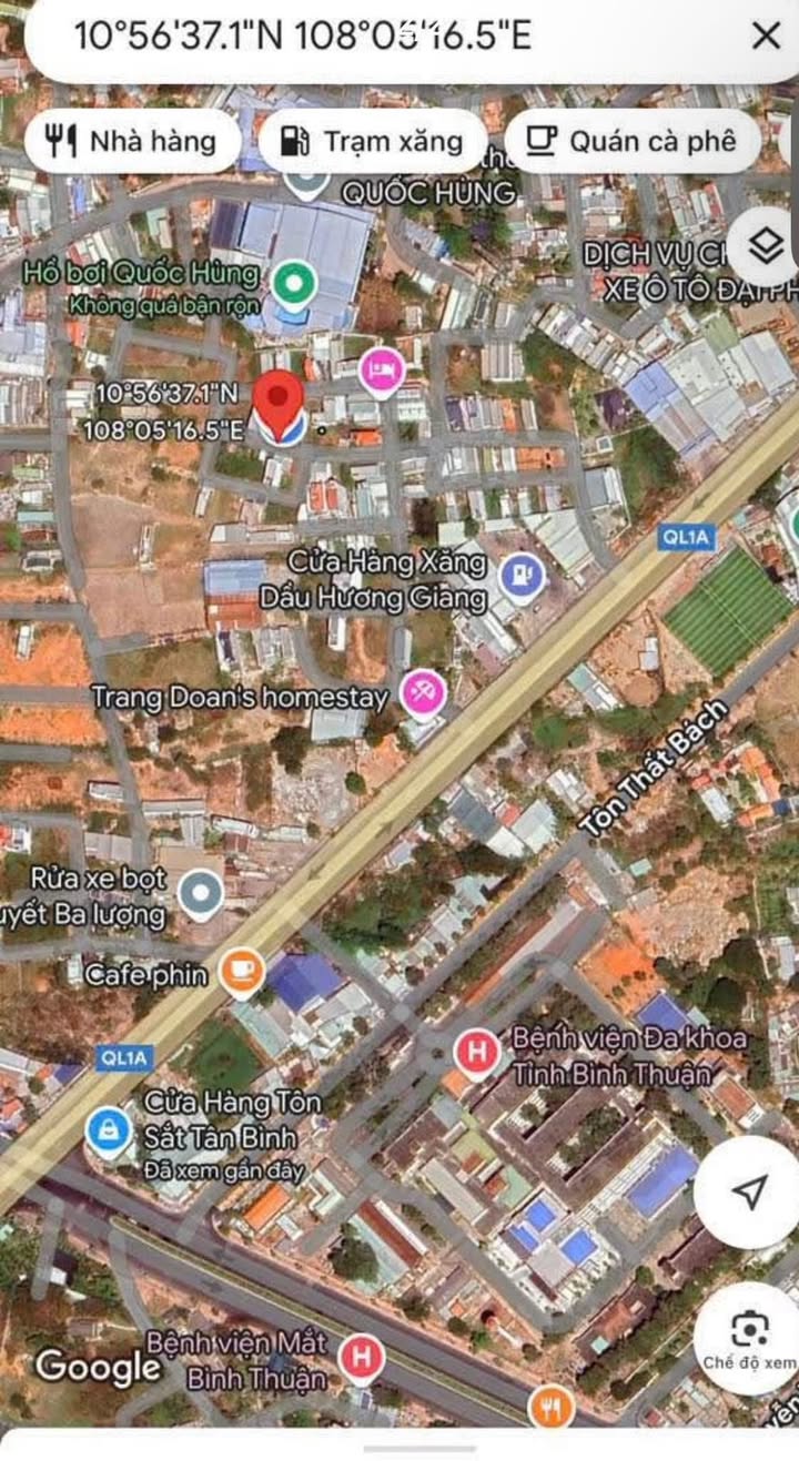 Đất thổ cư 90m² tại Phan Thiết - Giá tốt, vị trí đắc địa!