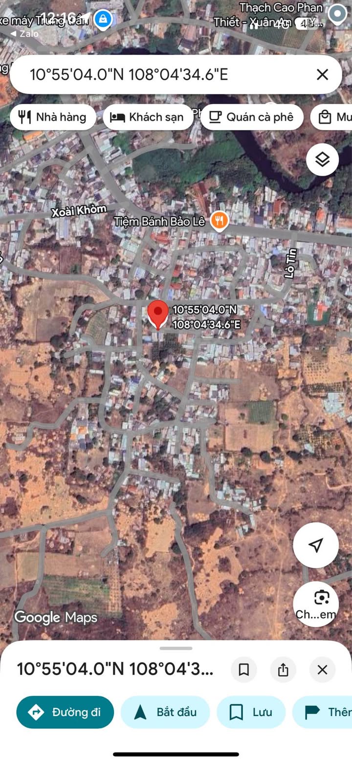 Đất thổ cư Tiến Lợi, Phan Thiết 95m² giá 590 triệu - Đầu tư sinh lời ngay!