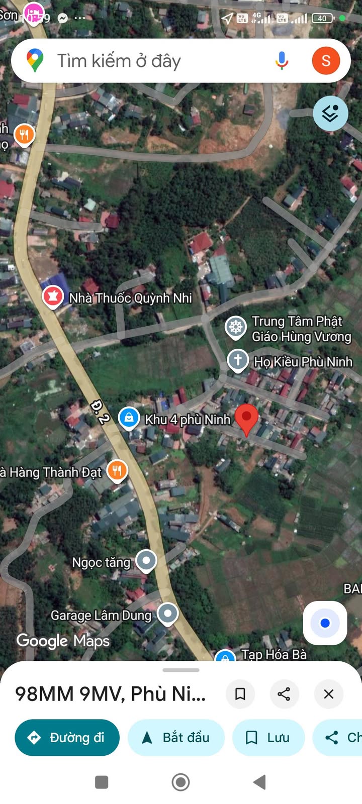 Đất thổ cư đẹp tại Xã Phù Ninh 104m² - Giá thỏa thuận, gần KCN Đồng Lạng!