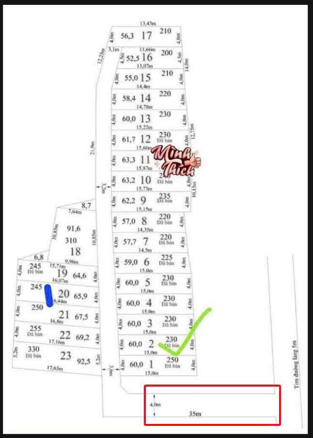 Đất nền Quốc Tuấn An Lão 67,5m² giá 1 tỷ - Sổ đỏ chính chủ