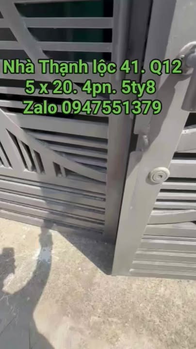 Nhà 2 Mặt Hẻm An Phú Đông 100m² giá 5.8 tỷ - Thương lượng ngay!