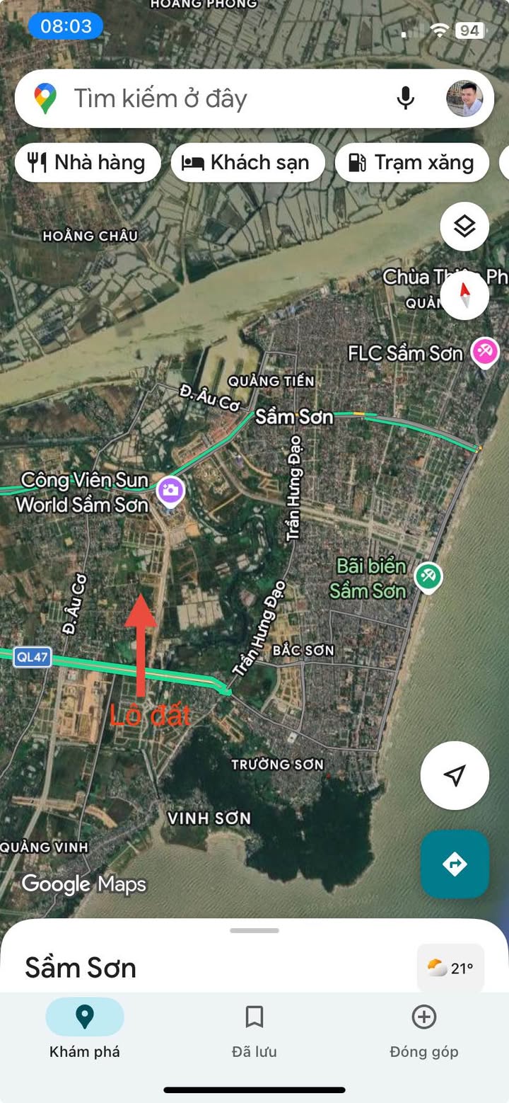 Đất Đầu Ve 370m² Sầm Sơn - Sẵn Sàng Đầu Tư Sinh Lời