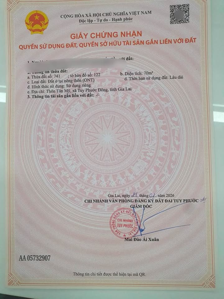 Đất nền Phước Mỹ - Quy Nhơn 70m² giá chỉ 225 triệu - Cơ hội đầu tư tuyệt vời!