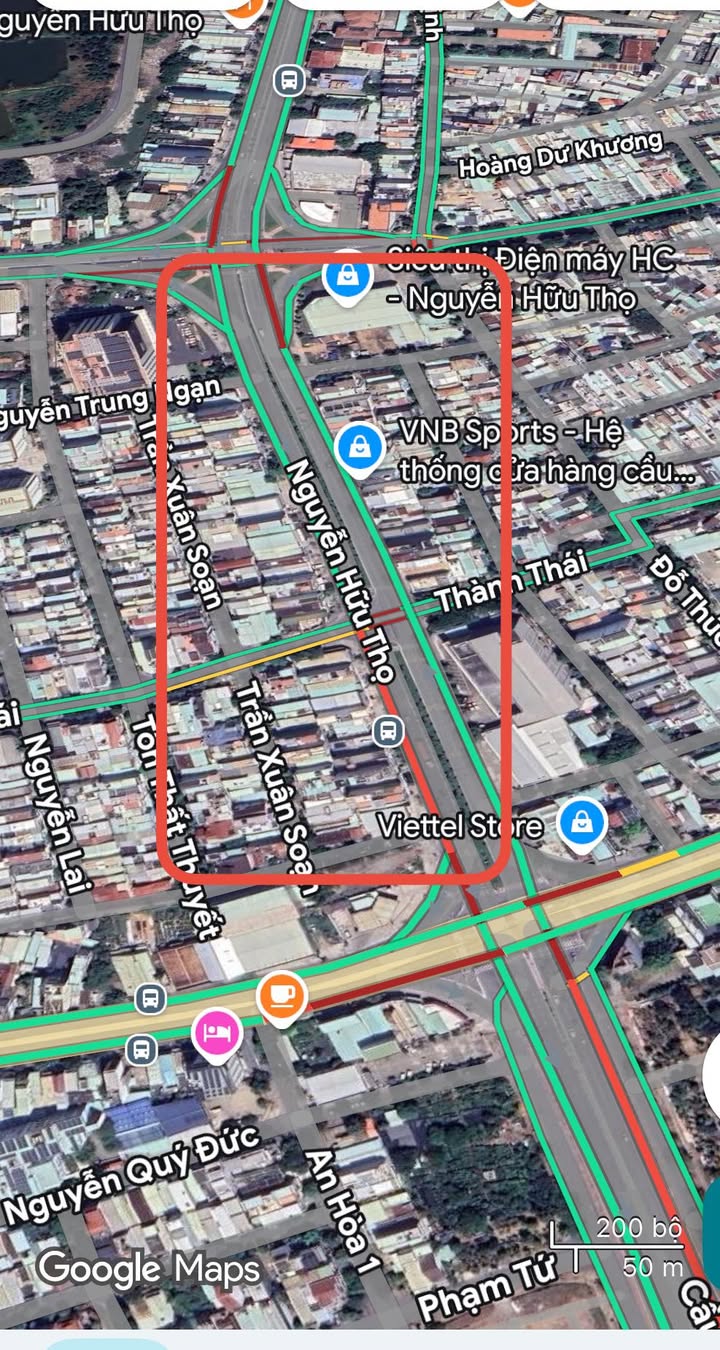 Đất mặt tiền Nguyễn Hữu Thọ, Đà Nẵng 115m² giá 14 tỷ - Cơ hội đầu tư hấp dẫn!