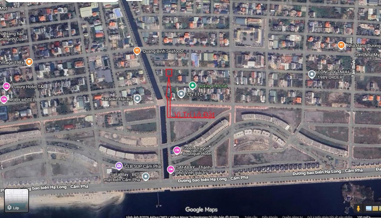 Lô đất biệt thự Cẩm Phả 276m² giá chỉ 4 tỷ - Cơ hội đầu tư tuyệt vời!