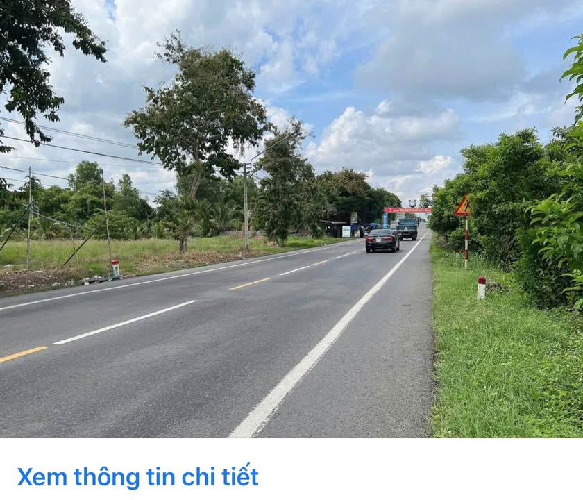 Đất nền mặt tiền Quốc lộ 61C, xã Tân Hòa, 1.535m² - Tiềm năng đầu tư lớn!