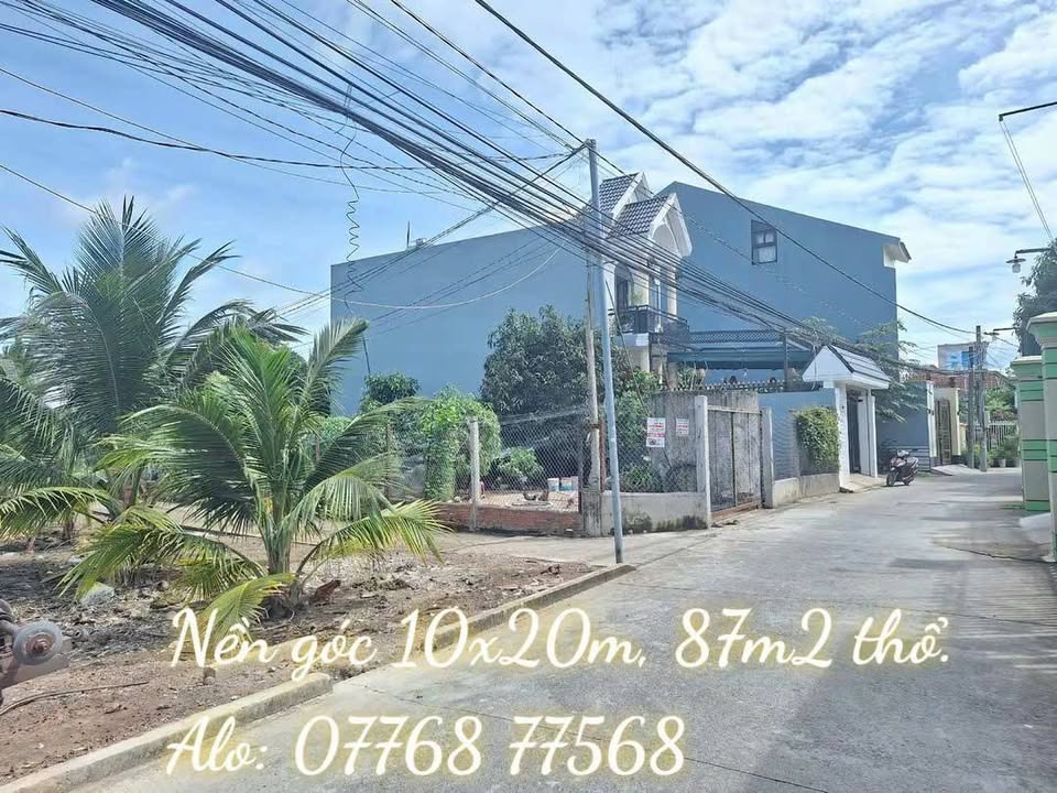 Đất nền biệt thự Nguyễn Thị Định, Bến Tre 87m² - Giá tốt chỉ 2.1 tỷ!