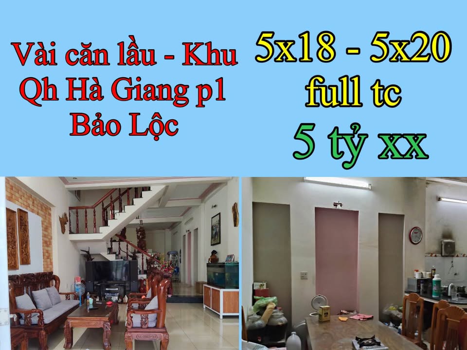 Đất nền tại Nhà Thi Đấu Bảo Lộc 100m² giá 5 tỷ - Cơ hội đầu tư hấp dẫn!