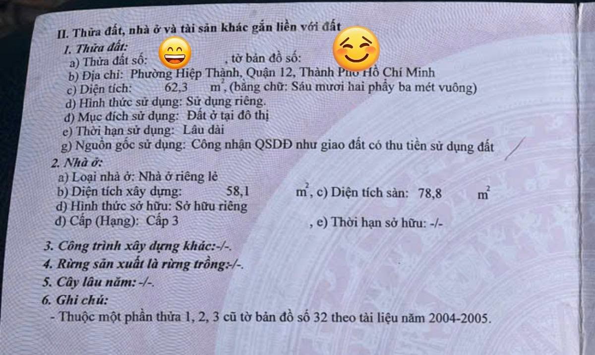 Nhà phố Hiệp Thành, Quận 12, 62.3m² giá 3.86 tỷ - Ô tô đậu trước cửa!