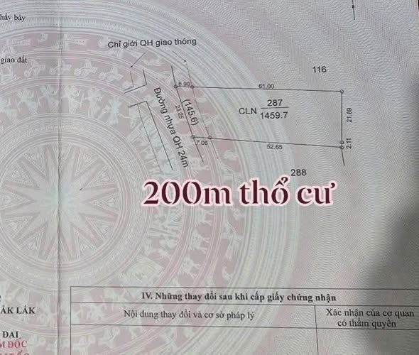Đất thổ cư Phú Xuân Krông Năng 1320m² giá 8.58 tỷ - Cơ hội đầu tư tuyệt vời!