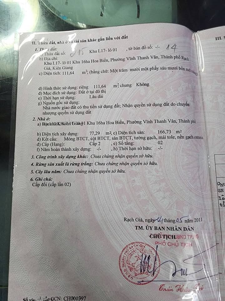 Nhà góc 2 mặt tiền Nguyễn Hữu Cầu - Vĩnh Thanh Vân 166m² giá 5 tỷ - Đầu tư sinh lời!