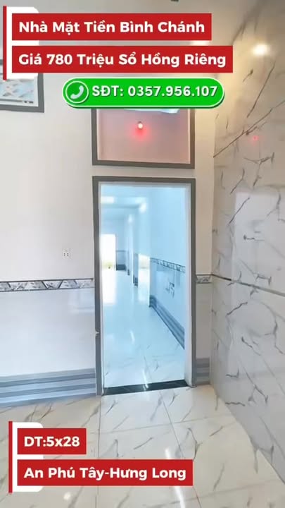 Nhà phố An Phú Tây, Bình Chánh 140m² giá 780 triệu - Cơ hội sở hữu ngay!