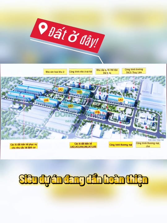 Đất đấu giá LK-17 Thụy Lâm, Đông Anh 87.5m² - View vườn hoa, TTTM