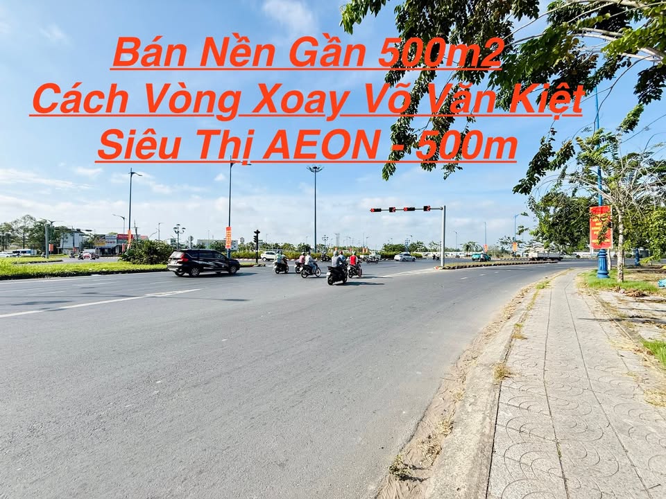 Đất nền Cần Thơ 500m² giá 2.9 tỷ - Vị trí đắc địa gần AEON!