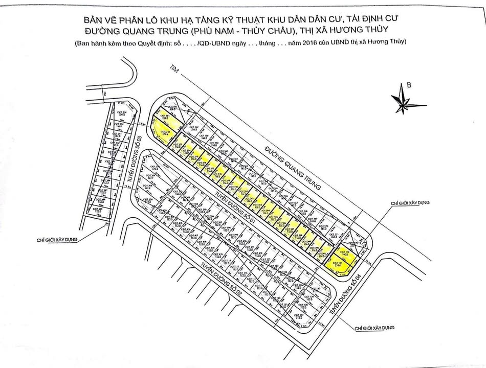 Đất KQH Quang Trung, Phú Bài 152m² - Sổ hồng chính chủ, đầu tư sinh lời!